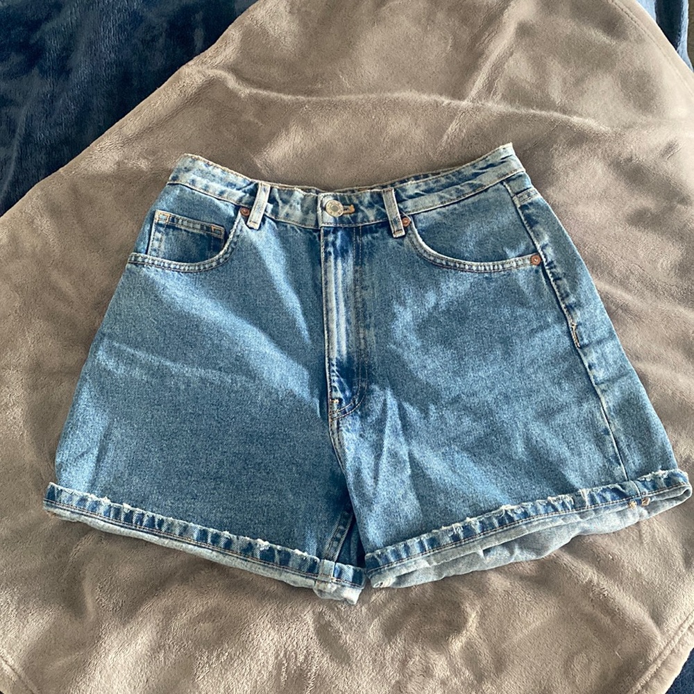 Blue denim Zara shorts